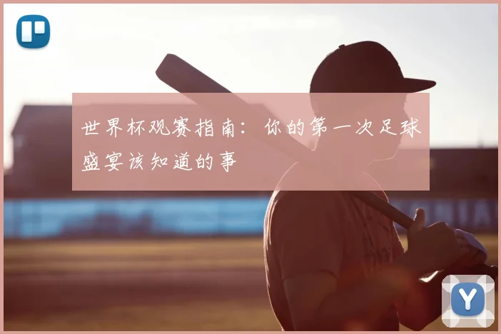 世界杯观赛指南:你的第一次足球盛宴该知道的事
