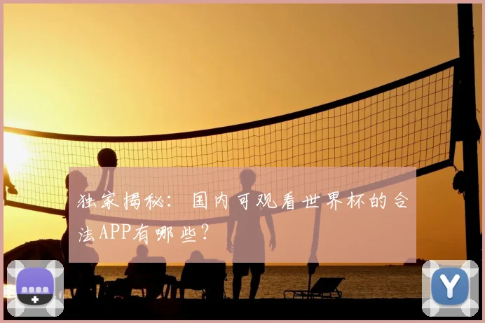 独家揭秘:国内可观看世界杯的合法APP有哪些?